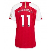 Dres Arsenal Gabriel Martinelli #11 Domáci pre Ženy 2023-24 Krátky Rukáv